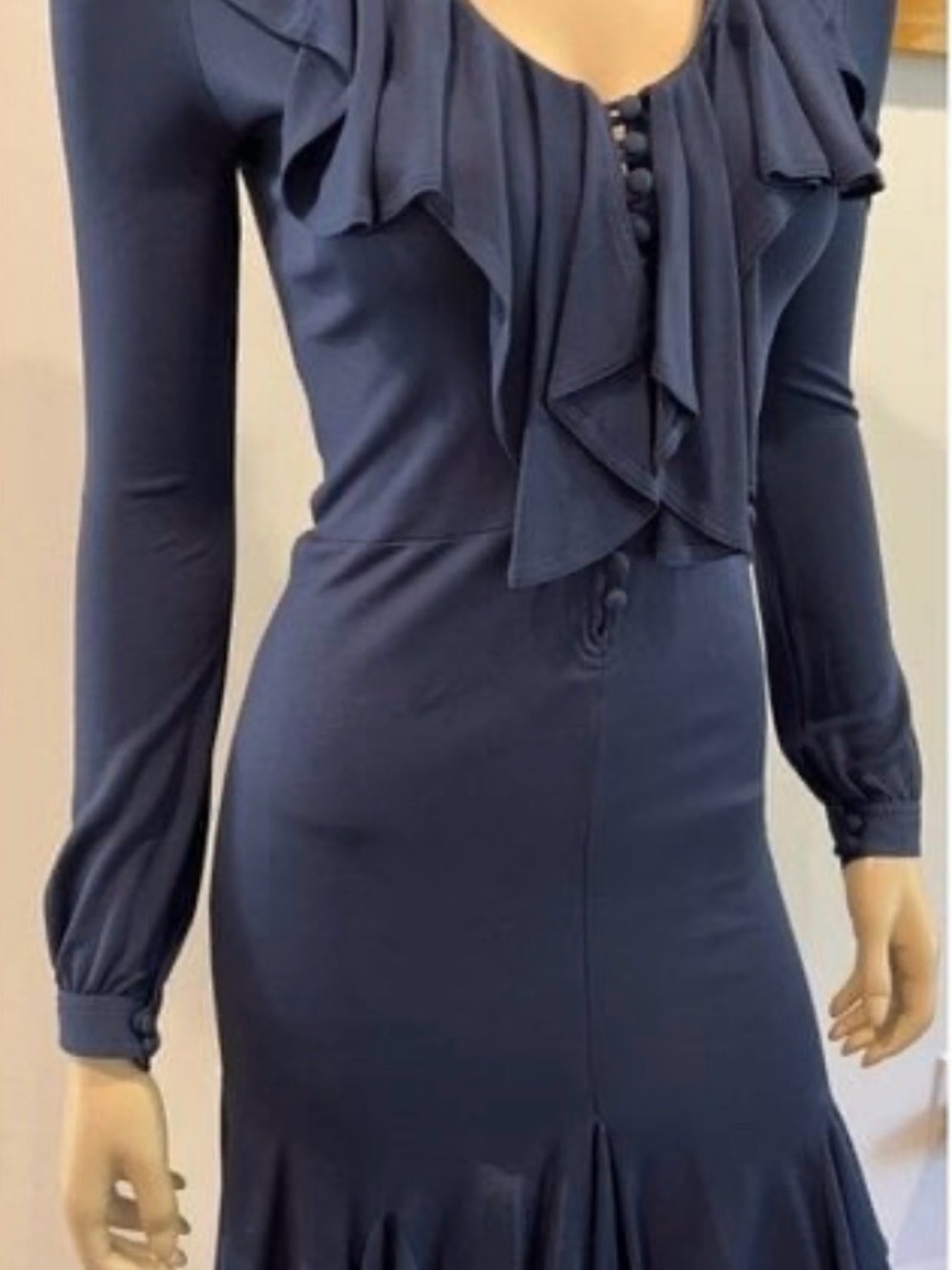 Roberto Cavalli Ruffled Mini dress Italian size 38